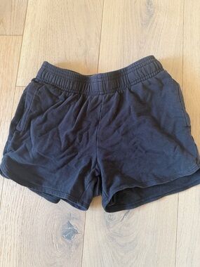 all in motion Black Casual Elastic Waistband Shorts